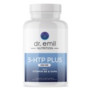 DR. EMIL NITRITION 200 MG 5-HTP Plus se SAM- e udržet normální zdravý spánek a vytvořit pocit pohody - 5HTP dodatek s vitaminem B6-60 Vegan Kapsle, 30 Služeb