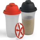 SIGNORA WARE třepačka láhve 124; 17- Ounce plastové protein Shake Lahvička pro jídlo výměnou otřesy & Smoothies, nápoje, míchání salát dressing & sauces, Margarita, & Více 124; 2 balení