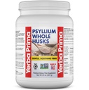 Yerba Prima Psylium Whole Husks Fiber Supplement - Colon Cleanse - Gut Health - Vegan Non-GMO Gluten Free - 20oz