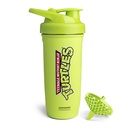 Smartshake TMNT Reforce Stainless Steel Shaker Lahvička - Neizolovaný Unisex Gym Lahvička 124; Metal Shaker Lahvičky - 900 ml LAHVIČKA 124; 30 oz - Leakproof Screw-on Lid - BPA zdarma LAHVIČKA 124; (Light Green)