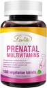 Lovita Prenatal Multivitamins - Komplexní výživová podpora před, během a po-těhotenství - 180 Vegetariánských tablet