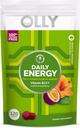 OLLY Daily Energy Gummy, Kofein zdarma, Vitamin B12, CoQ10, Goji Berry, Dospělý Žvýkací doplněk, Tropický Flavor - 120 Hrabě Pouch