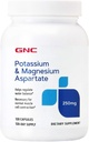 GNC kalcium a hořčík Aspartát 250mg doplněk, pomáhá regulovat vodní rovnováhu, 120 Služeb