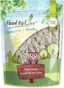 Jídlo k životu - Psylium Husk Powder, 1,5 liber - čistý, košer, Vegan, Keto, Neochucené, Jemně zem, Bulk, Mixes Well, Bohaté na rozpustné vláknina
