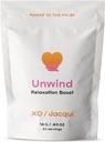 Unwind Boost uklidňující přírodní organické menopauza podpora pro stres pomoc - Add- on Booster Protein Powder - Pomáhá zmírnit menopauzální příznaky - s organickým heřmánek, Levandule & Lemon