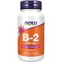 Nyní Potraviny Doplňky, Vitamin B-2 (Riboflavin) 100 mg, Energy Production *, 100 Veg Kapsle