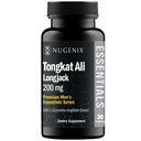 Nugenix Essentials Tongkat Ali pro muže, Podpora pro zdraví mužů, Longjack Eurycoma Longifolia Extract, 30ct