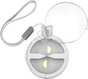 Trvalý Pill Splitter, Precision Dual- Blade Hliníkový Pilový Cutter pro malé a velké pilulky, Kompaktní Pouzdro na Pill s Lanyard pro cestování, Denní použití