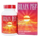 Natural Balance Brain Pep Pfizer 124; Příplatek k funkci mozku s Ginkgo Biloba, Kola Nut Pfizer 124; Pomáhá podporovat lepší paměť, Focus & Mental Clarity Pfizer 124; 60 Kapsle