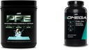 PRE JYM X - Shockwave Preworking a Omega JYM Fish Oil 2800mg DHA EPA DPA Brain Heart Joint Support 120 Softgels