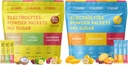 Keto Vitals Tropical & Original Aspartled 2 Pack Bundle Electrolyte Powder Bundle - Variety Pack of Tropical and Original Flavors CLAS124; Sugar Free, Nula Calorie, Nula Carb CLAS124; Easy Travel Stick Packs CLAS124; Ket