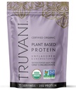 Truvani Vegan Pea Protein Powder 124; Neochucené 124; 20g Bílkoviny na bázi organických rostlin 124; 10 Služeb 124; Keto Dusík 124; Gluten & mléčné výrobky zdarma 124; Nízké sacharidy 124; Žádný přidaný cukr