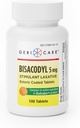 GeriCare Bisacodylum 5 mg Laxative Coated Tablet CLAS124; Generické pro přípravek Dulcolax CLAS124; Stimulant Laxative CLAS124; Gentle Overnight Constossic Relief 100 Count (balení po 1)