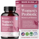 Čisté mikronutrienty pH Balance Vaginální Probiotika pro ženy - Podpora zápachu a ltů - Vaginální Zdravotní pilulky s brusinkou, Lactobacillus & Prebiotics - Ženské wellness denní dodatek - 60 Kapsle