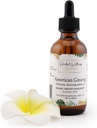 American Ginseng Liquid Extract (Panax Quinquefolius) - dodatek stravy pro podporu energie a imunity, Organic Zeleninové Glycerin, 2 Fl.oz