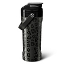 BrüMate MultiShaker Blender Lahvička 124; 100% těsnění izolované nerezové oceli 124; Předcvičení a protein Shaker Lahvička pro posilovna 124; 26oz (Onyx Leopard)