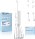 Neti Pot Sinus Rinsing, bezkordový Nasal zavlažovací systém Nasal Rinse Lahve Cleaner Machine, Elektrický Sinus Rinse System Kit pro Sinus Relief & Nasal Care 30 Salt Pods (Velké)