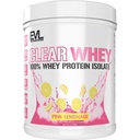 Vymýcení Syrovátka - 100% izolát syrovátkového proteinu - pro růst svalů, sílu a obnovu - 20g izolát protein per serving - rychlé absorbování - gluten a tuk zdarma - 1,1lb - růžová limetka