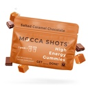 SGC nejvyšší koncentrace 100mg kofein na Gummy, 2 gumové na balení, 6- Pack Mocca Pants slaný karamel Plant- based nootropní Instant Energy s Ginkgo biloba, Theobromine.