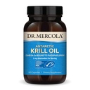 Dr. Mercola Antarktida Krill Oil - 1000 mg - Omega-3 dodatek s EPA & DHA - Podporuje mozek, srdce, společné a imunitní zdraví - GMO-Free, gluten- Free & Soy-Free - 60 Kapsle (30 Služeb)