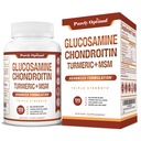Čistě Optimální Glucosamine Chondroitin MSM dodatek w / Turmeric & Boswellia - Glucosamine Sulfath Společný dodatek pro muže a ženy - 120 Tablety