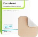Dermarit Industries Derma Foam Non- Adhesive Foam Dressing, 2x2, 10 Count