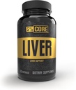 5% Core Jaterní Podpora 124; NAC (N- Acetyl L- Cysteine) 1000mg, Mléko Thistle 750mg, L- Glutathione 300mg Př