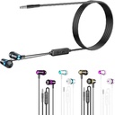 Sluchátka Wired s mikrofonem, 5 Pack Wired sluchátka s Powerful Heavy Bass, vysoká definice, sluchátka 3.5mm Jack