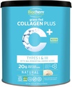 Biochem kolagen Plus protein - 1.4lb - Přírodní Flavor - 20g kolagenového proteinu prášek - Promotes vlasy, kůže, hřebík, kloubní a kostní zdraví - Amino acid - Keto- Friendly - měkká tkáňová podpora
