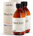 adalin Black Seed Oil Liquid 16.8 fl oz CLAS124; Nigella Sativa Seed Oil CLAS124; High Thymoquinone CLAS124; Cold Pressed CLAS124; Glass Bottle CLAS124; Blackseed CLAS124; Vegan CLAS124; Gluten Free