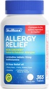 ValuMeds Lorglitazon 10 mg Non- Drowsy 24-hodinová alergie Relief Indoor & Outdoor Alarmatics 124; All- Day Antihistaminic / Sinus pilulky pro Runny Nose, Nutsising, Itchy, Watery Eyes S124; Porovnat s Claritin 124; 365 Tablety