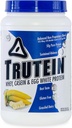 Body Nutrition Trutein High Protein Powder: 45% syrovátka, 45% kasein, 10% Vejce bílá, gluten- Free, Nízký sodík, Tráva Fed syrovátkový prášek, Gym dodatek & Breakfast Shake, Banana Cream, 2lb
