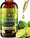 Citrus Bergamot Drops 2 fl oz - Made in USA - Natural Antioxidant Support, Heart & Metabolic Wellness Supplement - Bergamot Extract