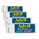 Advil Pain Reliever and Fever Reducer, Pain Relief Medicine with Ibuprofen 200mg for Head, Backpache, Menstrual Pain and Joint Pain Relief - 10 potahovaných tablet (balení po 4)