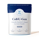 Utzy Naturals Coll-U-Gen 124; Společná podpora dodatek 124; s typem II Nedenaturovaný kolagen (UC-II ®) & Fortigel ® UC124; Neochucený prášek 124; 30 Služeb