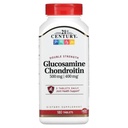 21. Století GLUKOSAMINE & CHONDROITIN DVOUBLE TRENGTH 180 TABS