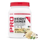 GNC Pro Performance Weiner Gainer Powder, 50g Protein, High Calorie, 700 Calories, Podporuje Mass a Muscle Recovery, MCT, BCAA, 3. strana Testováno, Vanilla Ice Cream, 6 Služení, 2,5 liber