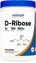 Nutricost D- Ribose Powder 500 Grams - 5000mg Per Serving, Non- GMO (500 Grams)