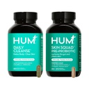 HUM Full Skin Detox a Cleanse -Proboitics for Trouble Skin and Acne Breakouts witrh Organic Algae, Detoxification Byliny, Skin Squad a Daily Cleanse