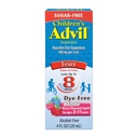 Dětské Advil Pain Reliever a Fever Reducer, Barvy zdarma a cukr zdarma Ibuprofen perorální suspenze, Berry ochucené - 4 Fl Oz
