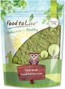 Jídlo k životu - Alfalfa Powder, 1,5 liber - Vyrobeno ze syrových sušených celých mladých listů, Vegan, Bulk, Great for Baking, Juices, Smoothies, Shakes, Теа, a Instant Breakfast Drinks