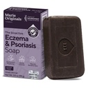 Marie Originals Eczema Obličej mýdlo Tělo mytí Bar - Všechny přírodní Psoriáza, Dermatitida Léčba pro suché ltchy Flaky pokožky Relief - Gentle Detoxification, Hojení, Anti- Itch, Čištění péče o pleť (Balení 1)