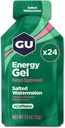 GU Energy Original Sports Nutrition Energy Gel, Slaný meloun, 26.4 Oz, 24 Počet