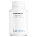 Supersmart - Benfotiamin 320mg za den (vysoká účinnost) - Biologicky dostupný thiamin - Vitamin B1 Benfotiamin dodatek 124; Non- GMO & gluten zdarma - 120 Vegetariánské kapsle