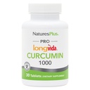 NaturesPlus PRO Longvida Curcumin 1000 mg - 30 tablet - Promotes Health Free Radical Protection - Non- GMO, Vegan & gluten Free - 30 Služeb