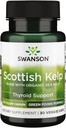 Swanson Made with Organic Scottish Kelp 750 Miligramů 30 Veg Kapsle