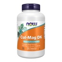 Nyní Potraviny doplňky, Cal- Mag DK s vitaminem D- 3 a vitaminem K-2, podporuje zdraví kostí *, 180 Kapsle