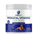 Psí prenatální vitamíny - podporuje zdravé těhotenství, vývoj štěňat a laktace - Bohatá na kyselinu listovou, železo a vápník - Pokročilý prenatální doplněk pro těhotné a ošetřující psy - 90 měkkých žvýkaček