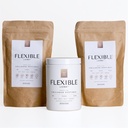 LEMAlab Flexibilní Kolagen Peptides Powder 3-Month Supply - Premium Kolagen Doplňky pro ženy Společné zdraví a zotavení Formule - Tráva Fed Kolagen prášek bez příchutí, 90 Denní dávky