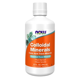 Nyní Potraviny doplňky, koloidní minerály kapalné, Plant odvozené, esenciální stopové minerály, 32-Ounce